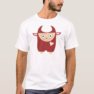 Cute Red Monster T-shirt