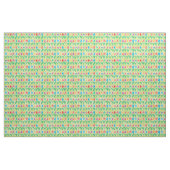 Cute Red Paarse Turquoise Tulip Floral Pattern Stof (Yard (91,4 cm))