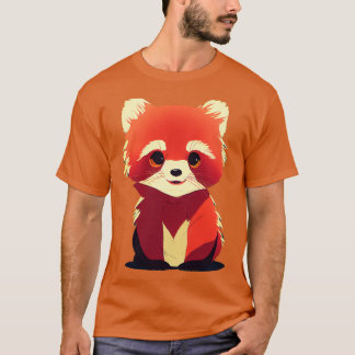 Cute Red Panda 13 T-shirt
