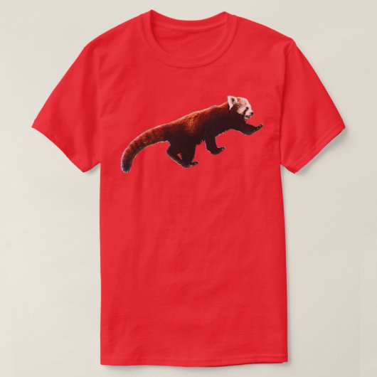 Cute Red Panda 15 T-shirt (Design voorkant)
