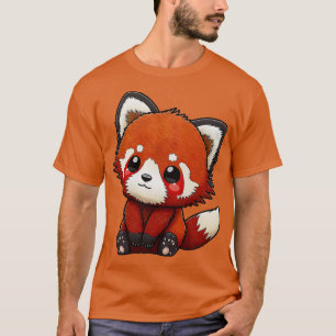 Cute red panda 21 t-shirt