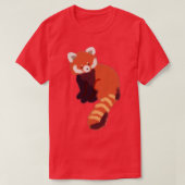 Cute red panda 23 t-shirt (Design voorkant)