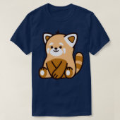 Cute Red Panda 3 T-shirt (Design voorkant)