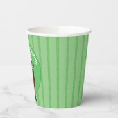 Cute Red Panda Aangepaste verjaardag Papieren Bekers (Links)