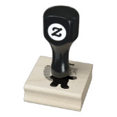 Cute red panda cartoon illustratie rubberstempel (Stempel)