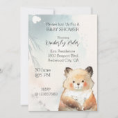 Cute Red Panda Kaart (Voorkant)