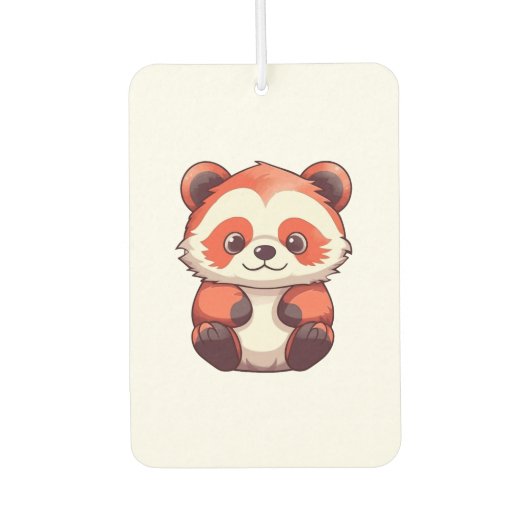 Cute Red Panda Luchtverfrisser (Voorkant)