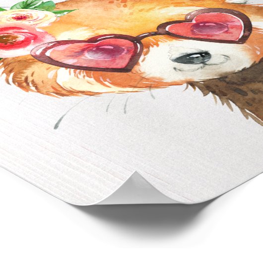 Cute Red Panda Nursery Art Print (Hoek)