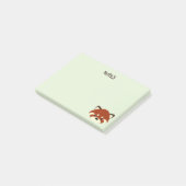 Cute Red Panda Post-it® Notes (Schuin)