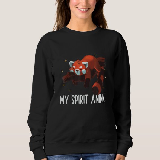 Cute Red Panda Red Panda My Spirit Animal Trui (Voorkant)