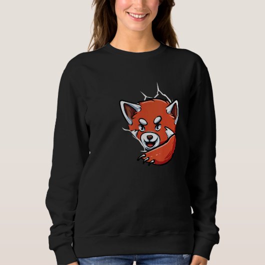 Cute Red Panda Red Panda Trui (Voorkant)
