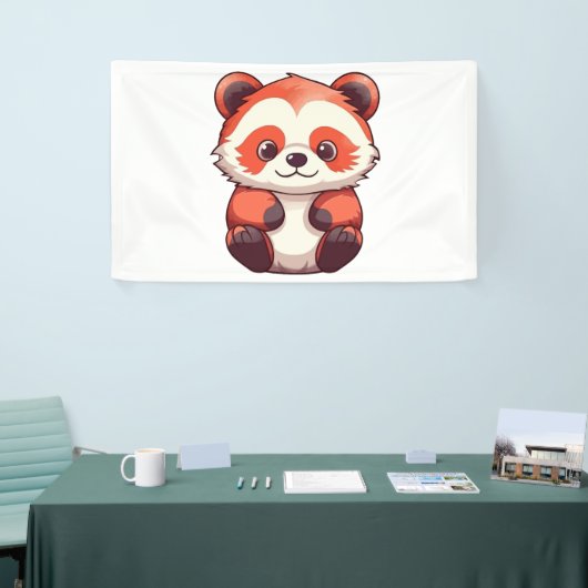 Cute Red Panda Spandoek (Beurs)