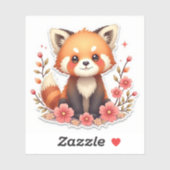 Cute Red Panda Sticker (Vel)