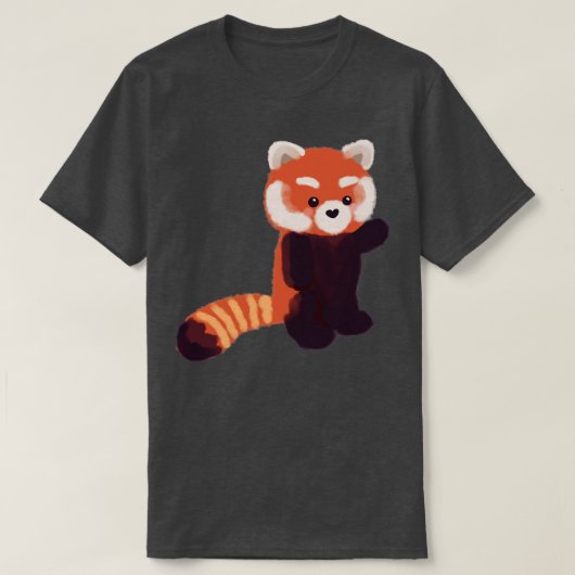 Cute red panda t-shirt (Design voorkant)