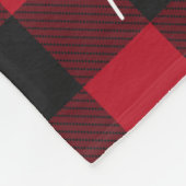 Cute Red Pset Merry kerstkerstkerstkerstkerstkerst Fleece Deken (Hoek)