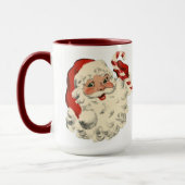 Cute  Red Santa Claus Coffee Mok (Links)