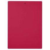 Cute Red Santa Hat Candy Cane kerst Klembord (Achterkant)