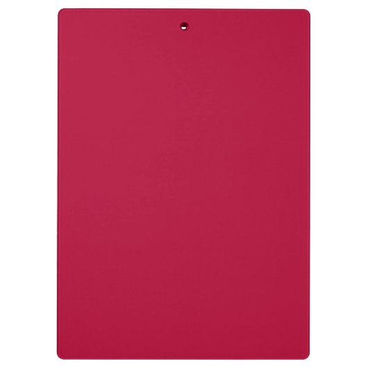 Cute Red Santa Hat Candy Cane kerst Klembord (Achterkant)