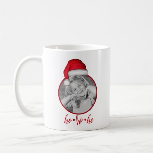 Cute Red Santa Hat Holiday Koffiemok (Links)