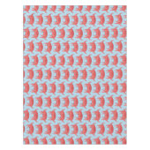 Cute red spotty crab cartoon afbeelding tafelkleed (Voorkant)