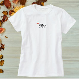 Cute Red Star Diva T-Shirt