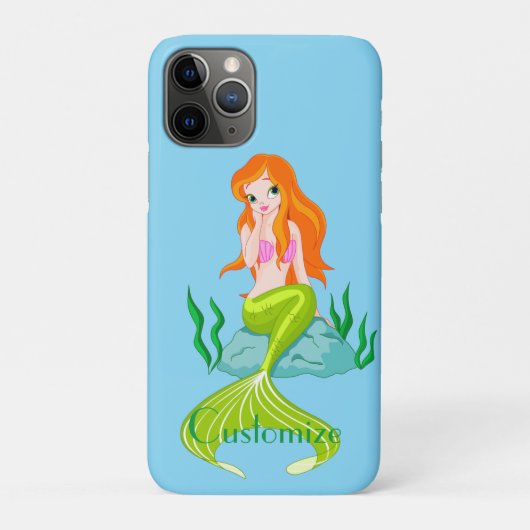 Cute Redkopmermaid Thunder_Cove Case-Mate iPhone Case (Achterkant)