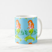 Cute Redkopmermaid Thunder_Cove Koffiemok (Voorkant rechts)