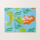 Cute Redkopmermaid Thunder_Cove Legpuzzel (Horizontaal)