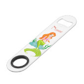 Cute Redkopmermaid Thunder_Cove Speed Flessenopener (Achterkant Gekanteld)