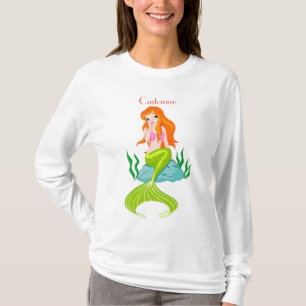 Cute Redkopmermaid Thunder_Cove T-shirt
