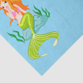 Cute Redkopmermaid Thunder_Cove Tissuepapier (Detail)