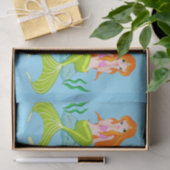 Cute Redkopmermaid Thunder_Cove Tissuepapier (Geschenk)
