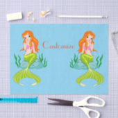 Cute Redkopmermaid Thunder_Cove Tissuepapier (Craft)