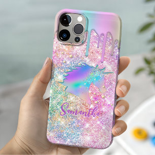 Cute Regenboog eenhoorn nepschitterende sterren mo Case-Mate iPhone Case