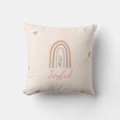 Cute Regenboog kussensloop/ minimalistisch modern  Kussen (Voorkant)
