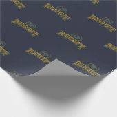 Cute Regift Funny Holiday Cadeaupapier (Hoek)