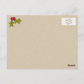 Cute Reindeer Briefkaart (Achterkant)