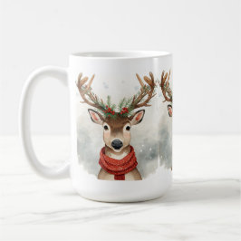 Cute Reindeer Christmas coffee Mug Koffiemok