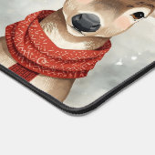 Cute Reindeer Christmas Desk Mat (Hoek)