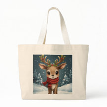 Cute reindeer christmas for holiday shopping