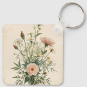 Cute Reindeer Christmas Keychain (Achterkant)