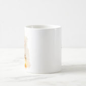 Cute Reindeer Christmas Mug Wrap Koffiemok (Center)