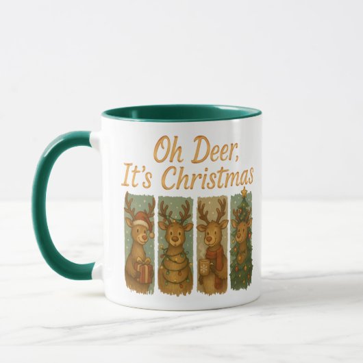 Cute Reindeer Christmas – Oh Deer Mok (Links)