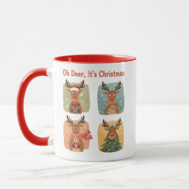 Cute Reindeer Christmas – Oh Deer Mok