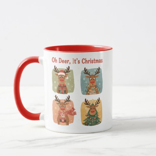 Cute Reindeer Christmas – Oh Deer Mok (Links)