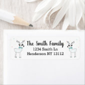 Cute Reindeer Etiket (Insitu)