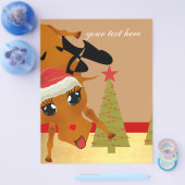 Cute Reindeer Flyer (Enkel)
