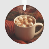 Cute Reindeer in Scarf Ornament | Kids Christmas  (achterkant)