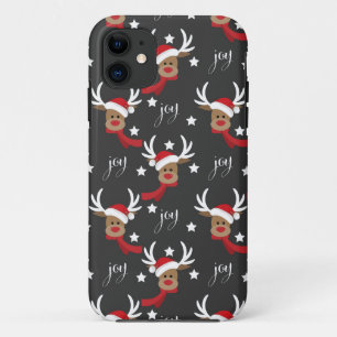 Cute Reindeer Joy Case-Mate iPhone Case