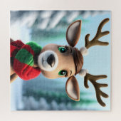 Cute Reindeer Legpuzzel (Horizontaal)